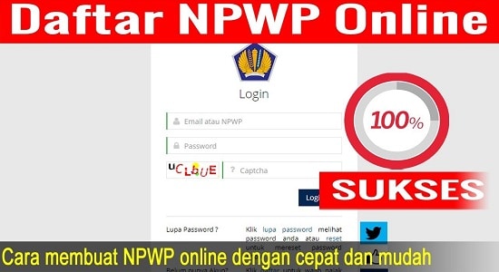 Cara Buat NPWP Online