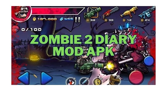 zombie diary 2 mod apk unlimited everything